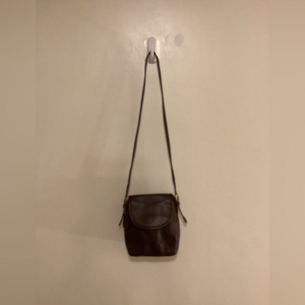 Coach Brown Leather Crossbody Bag
